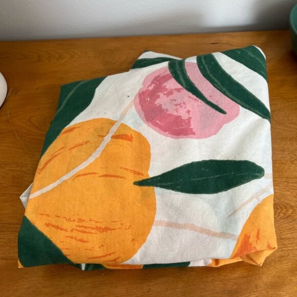 Urban Outfitters Peach Shower Curtain - Picture 2 of 3